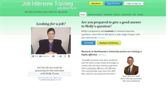 Desktop Screenshot of jobinterviewtraining.net