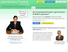 Tablet Screenshot of jobinterviewtraining.net